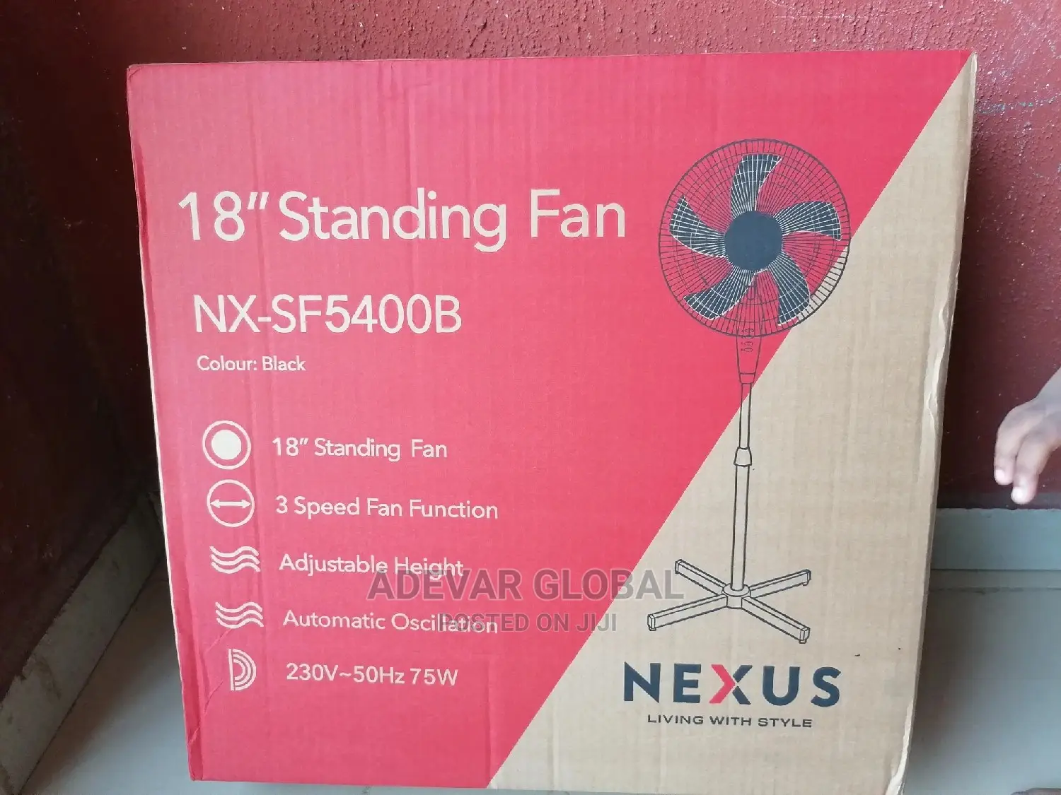 Nexus 18 Inches Standing Fan - 75 Watts