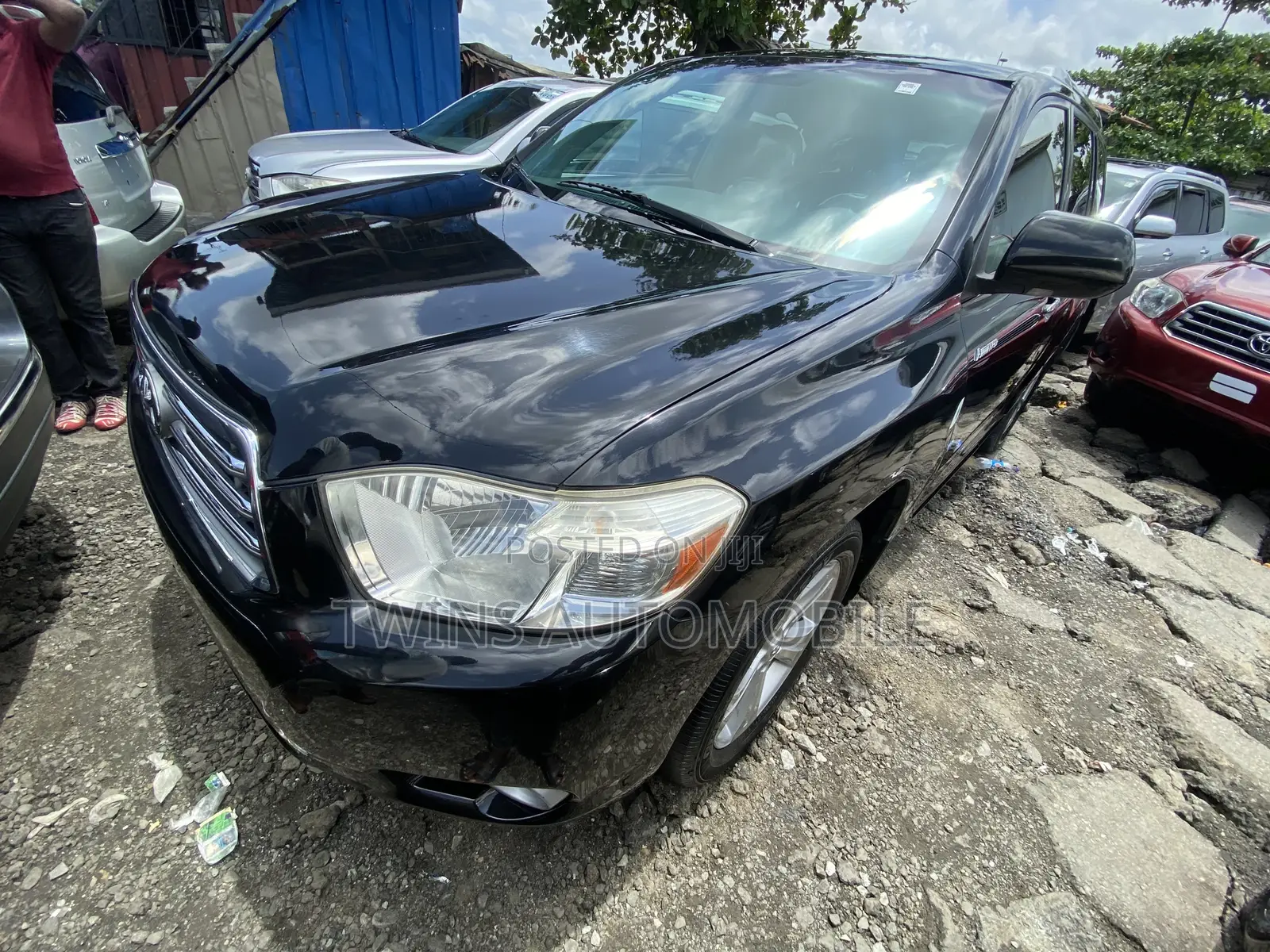 Toyota Highlander Limited 4x4 2009 Black