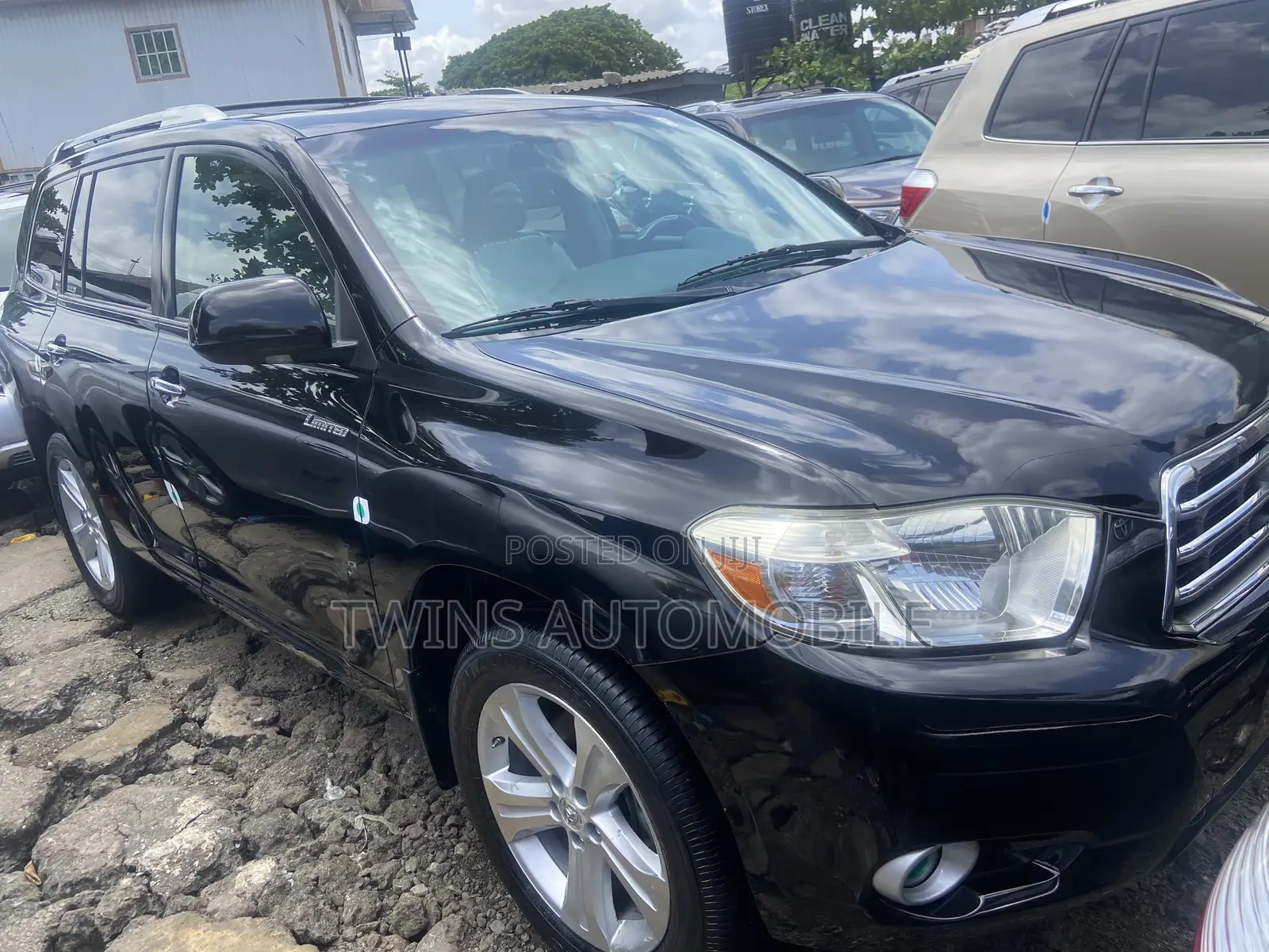 Toyota Highlander Limited 4x4 2009 Black