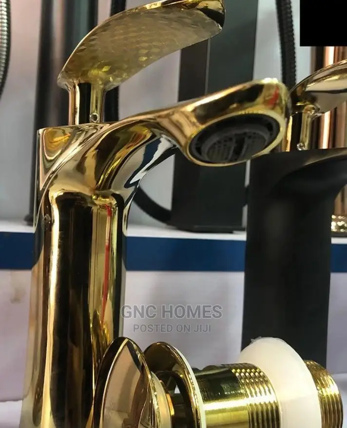 Brass Gold Mixer Tap