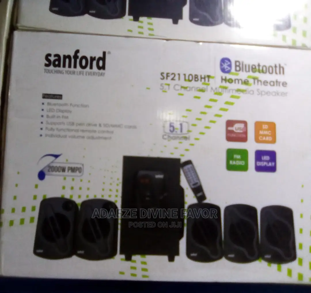 Sanford Bluetooth Home Theater Multimedia Speakers