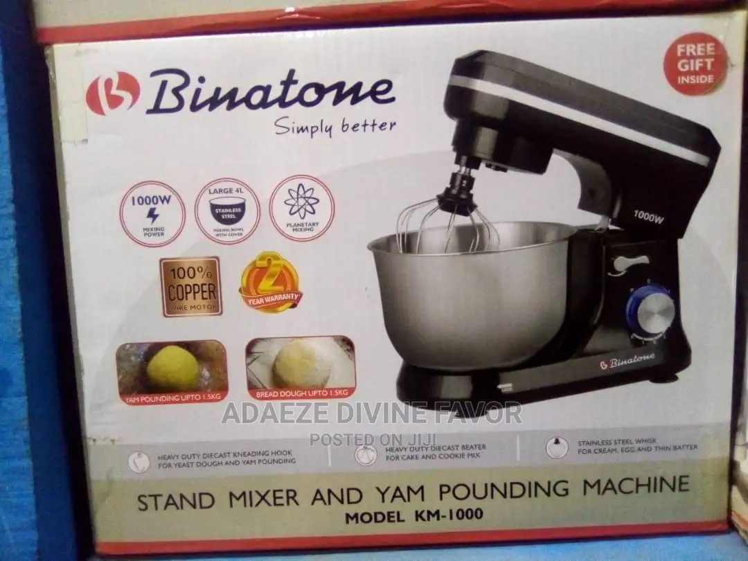 Binatone Stand Mixer Yam Pounding Machine