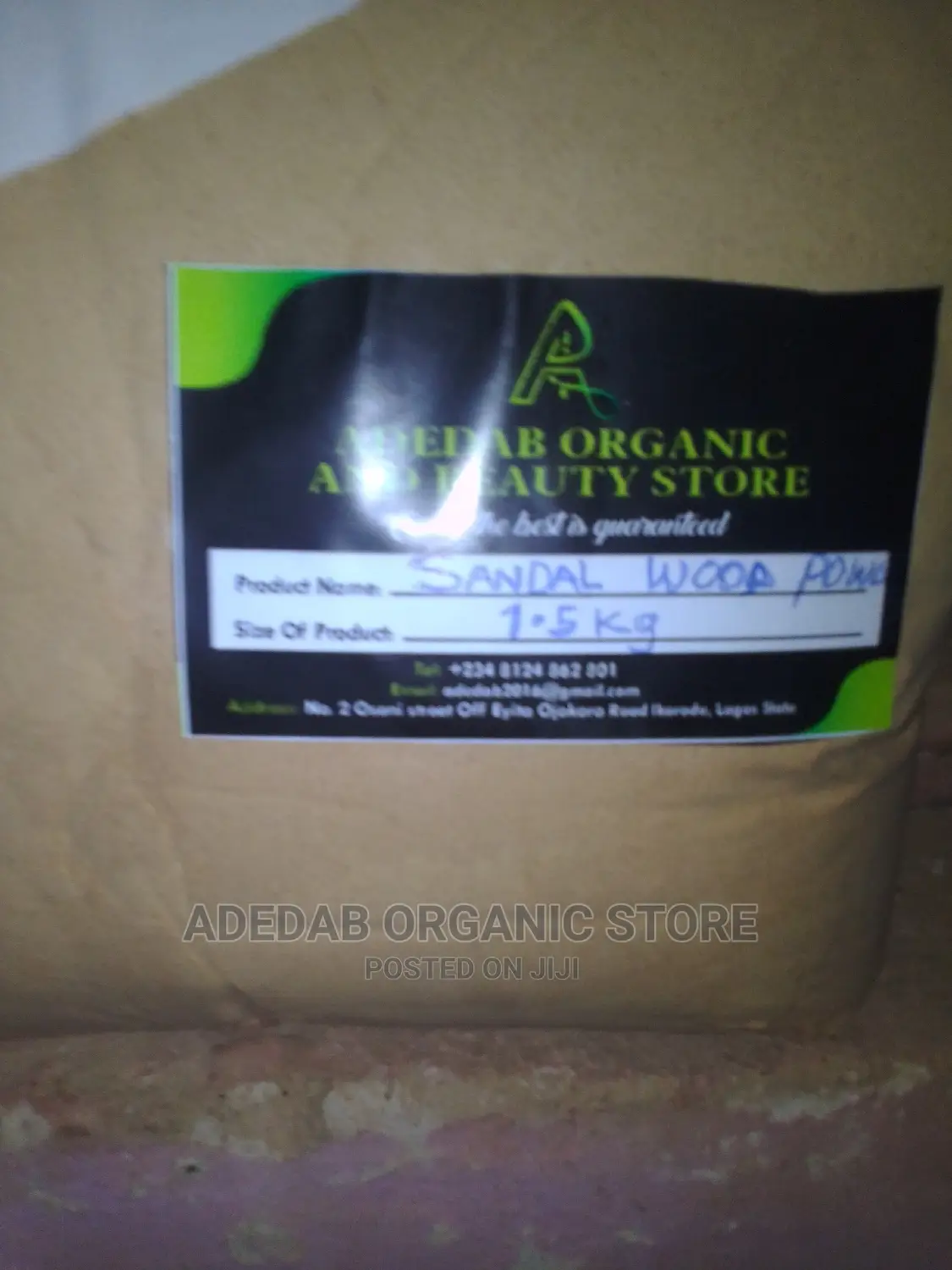 Organic Sandalwood Powder 100g