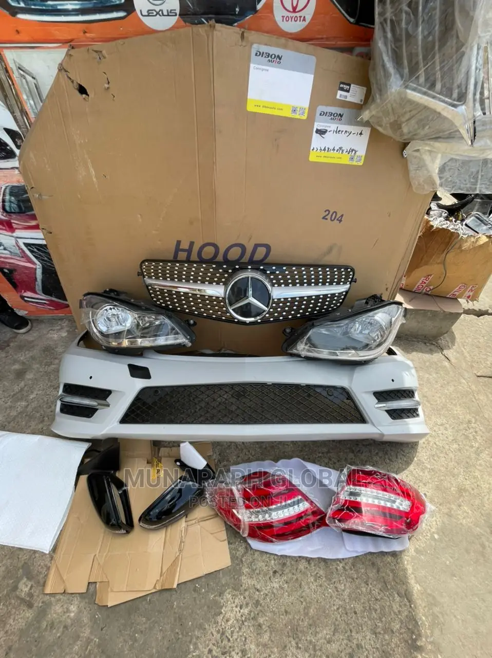2014 Model Mercedes Benz C300 W204 Upgrade/Conversion Kits.