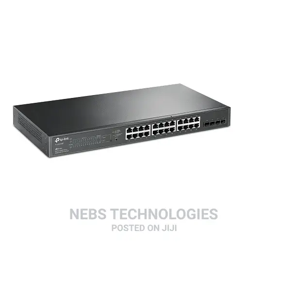 Tp-Link Jetstream 28-Port Gigabit Switch With 24-Port Poe+