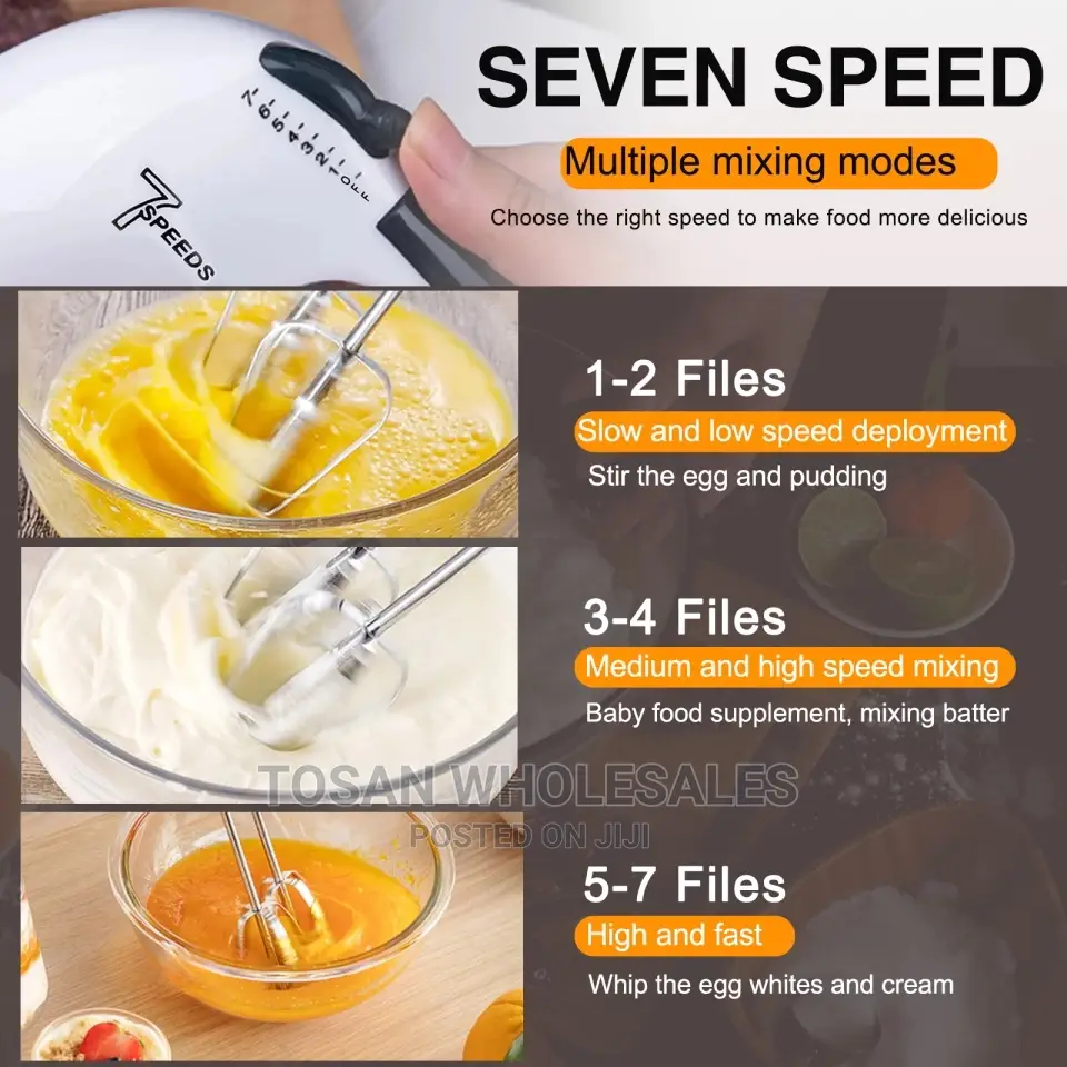 7 Speed Super Hand Mixer