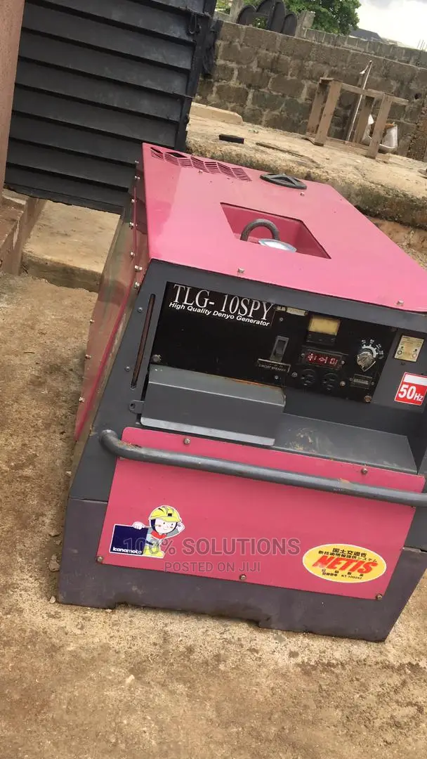 Denyo 10KVA Sound Proof Generator for Sale. Japan
