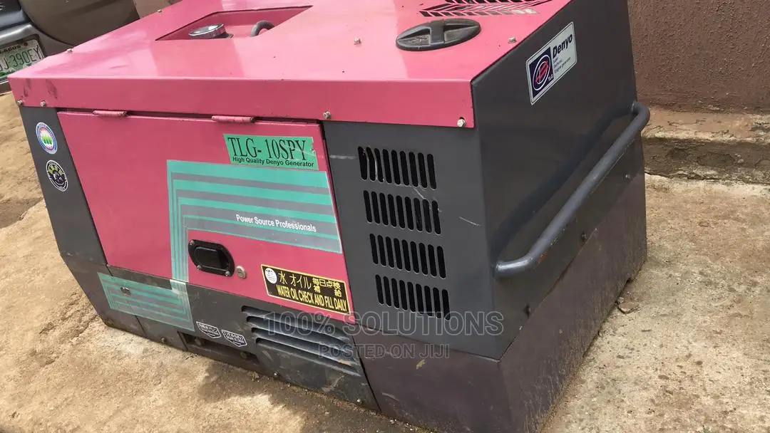 Denyo 10KVA Sound Proof Generator for Sale. Japan