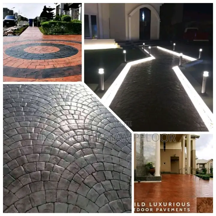 Superb Concrete Stamp Floor