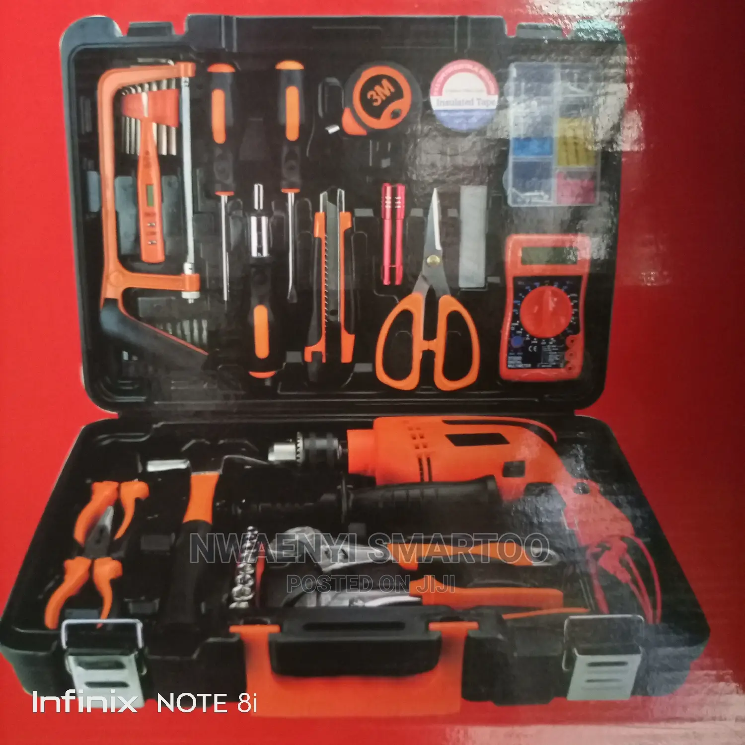 Mini Tools Box With Electric Drill