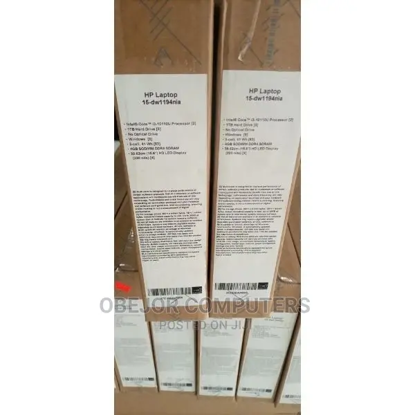 New Laptop HP 15 4GB Intel Core I3 HDD 1T