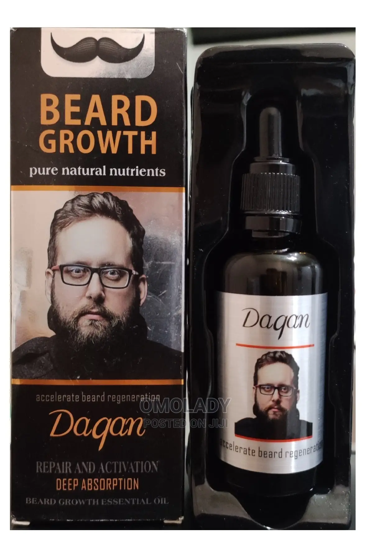 Beard Growth Oil, Mancro Natural Organic Hair Growth