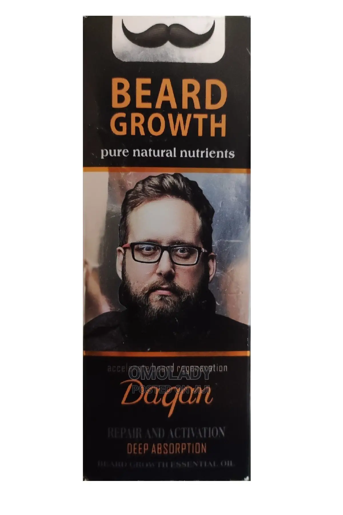 Beard Growth Oil, Mancro Natural Organic Hair Growth