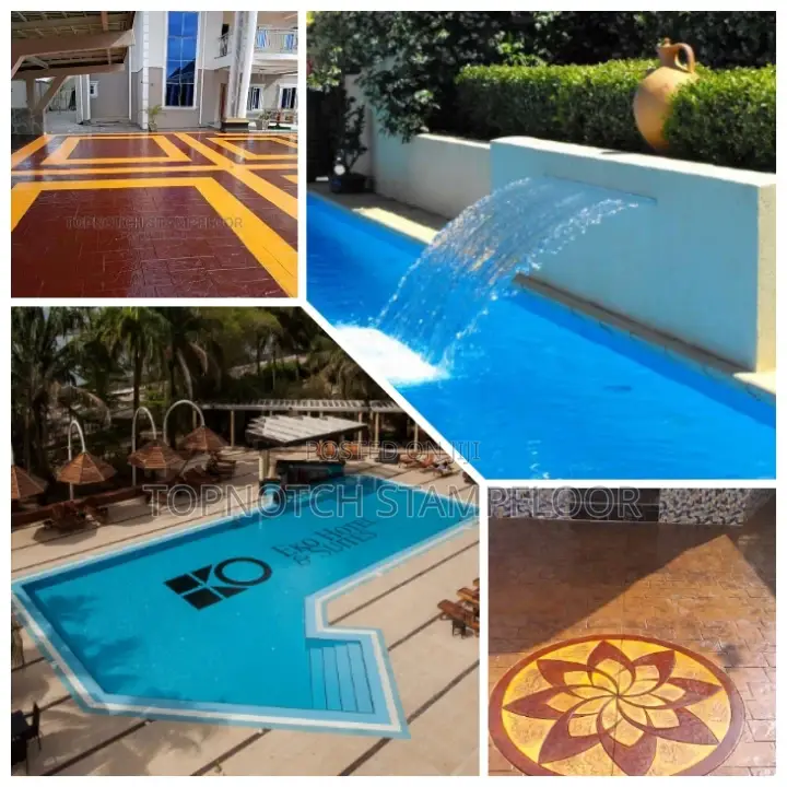 New Age Increte Stamp Floor