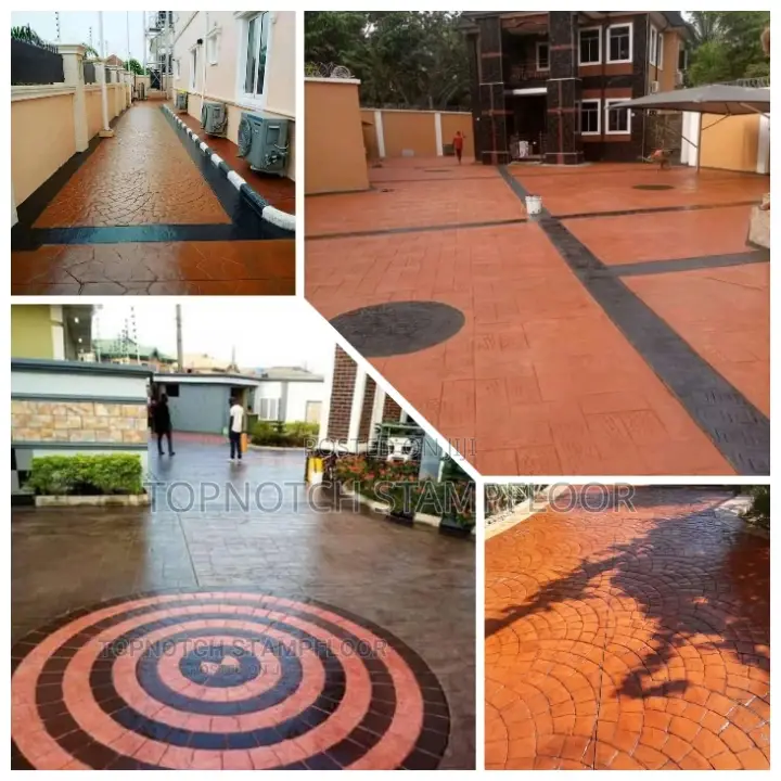 New Age Increte Stamp Floor