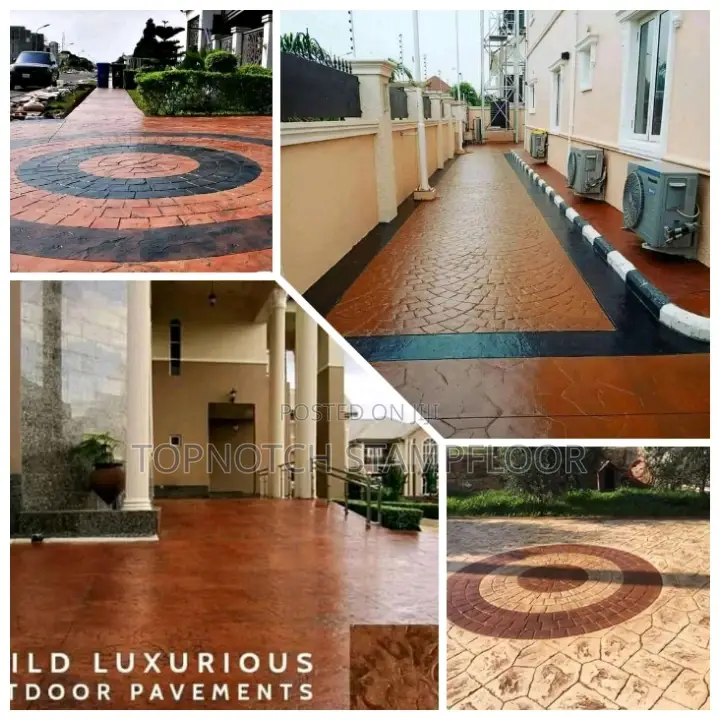 New Age Increte Stamp Floor
