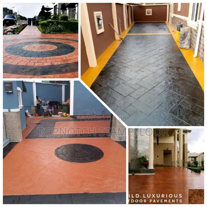 New Age Increte Stamp Floor