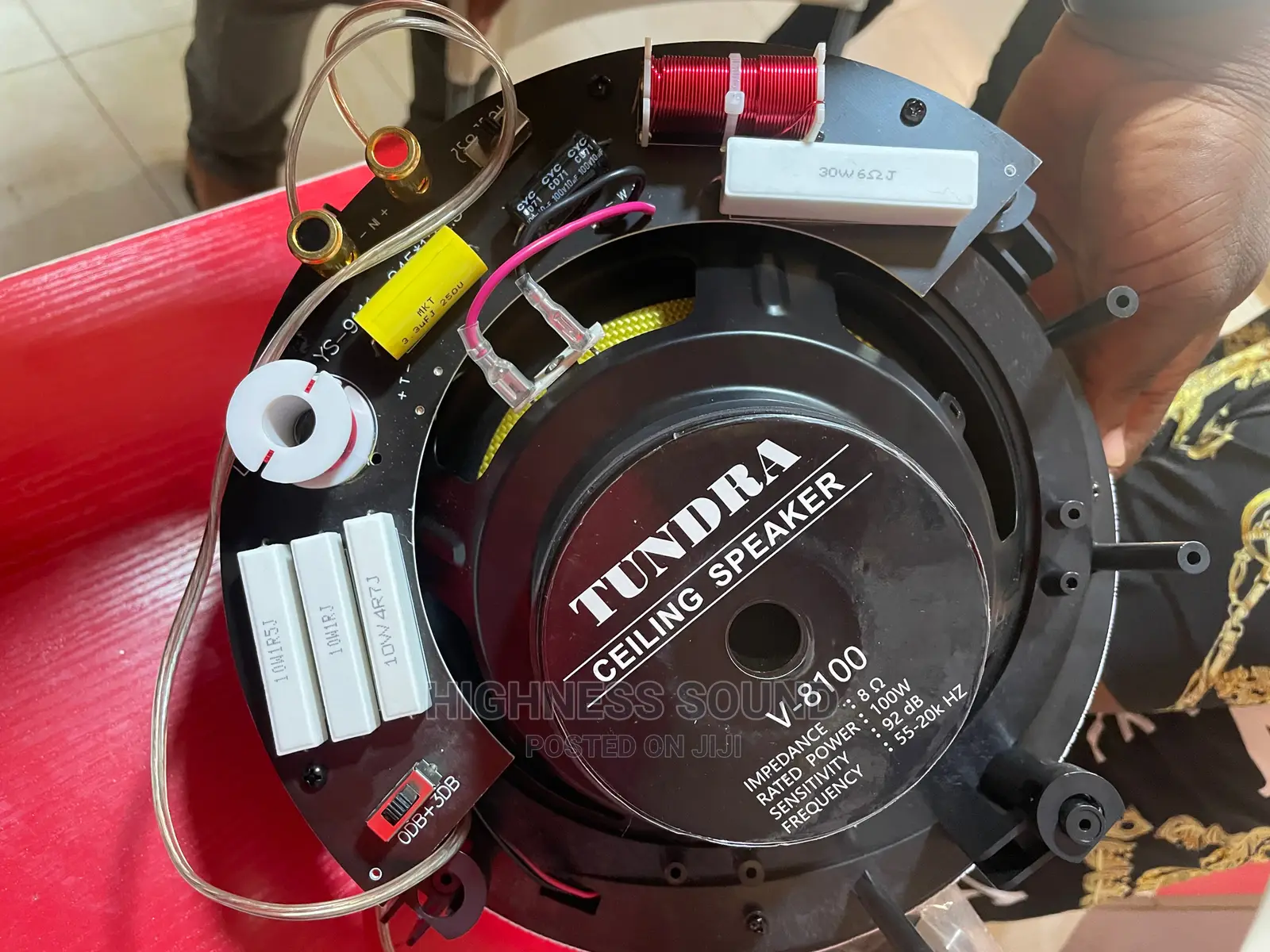 Tundra Frameless Ceiling Speaker 100w