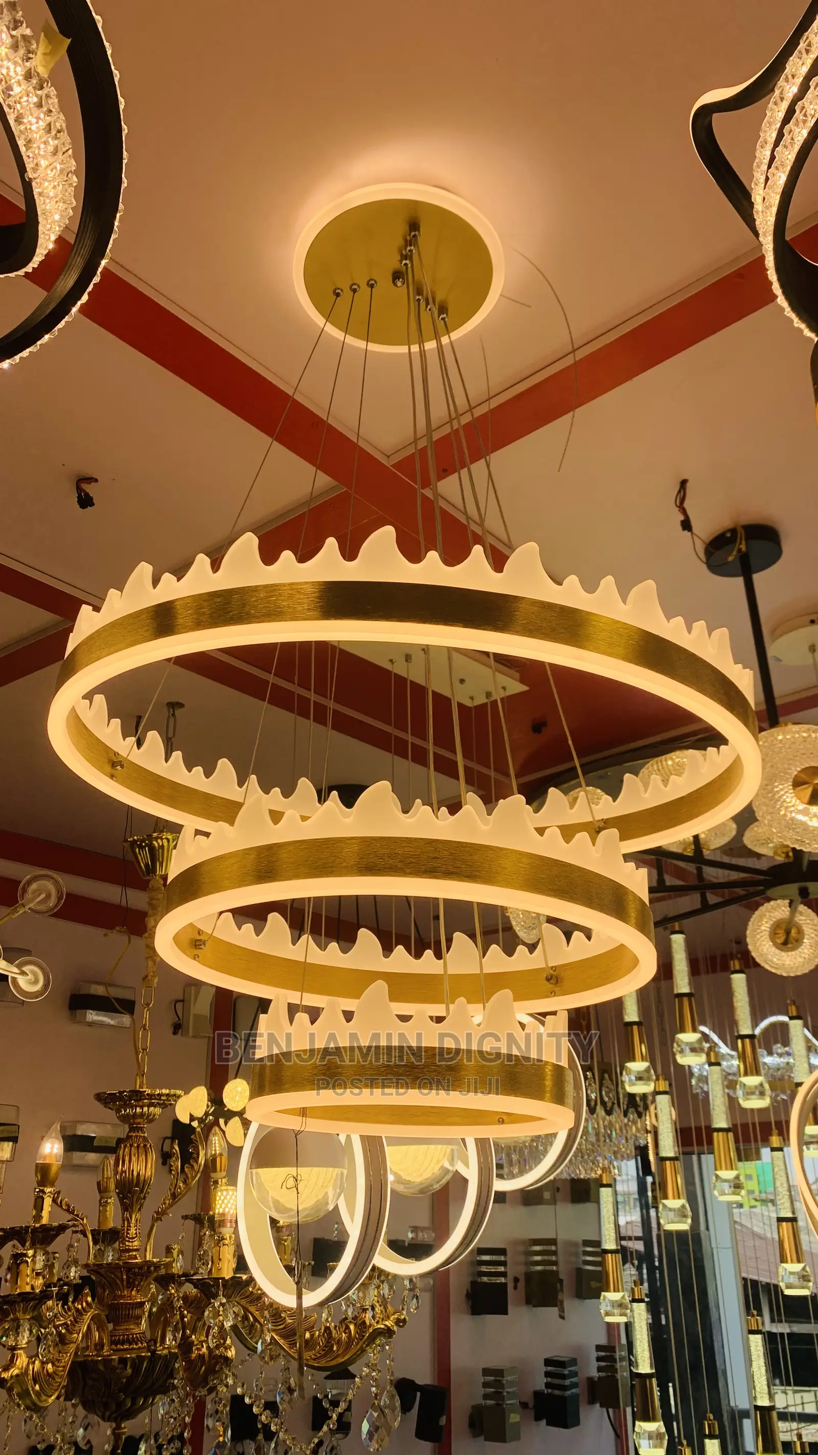 Led Dropped Chandelier Light