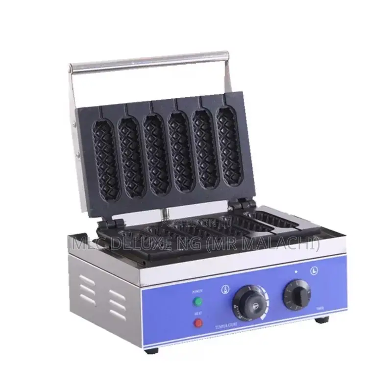 6_STICKS Waffle on Stick/Hotdog Waffle Makers Available