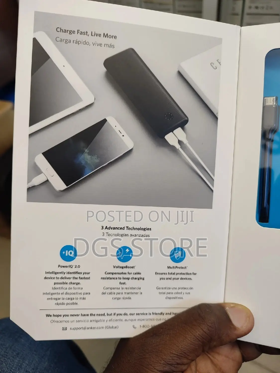 Anker Power Core Ll 20,000mah 18w Fast Charging Power Bank