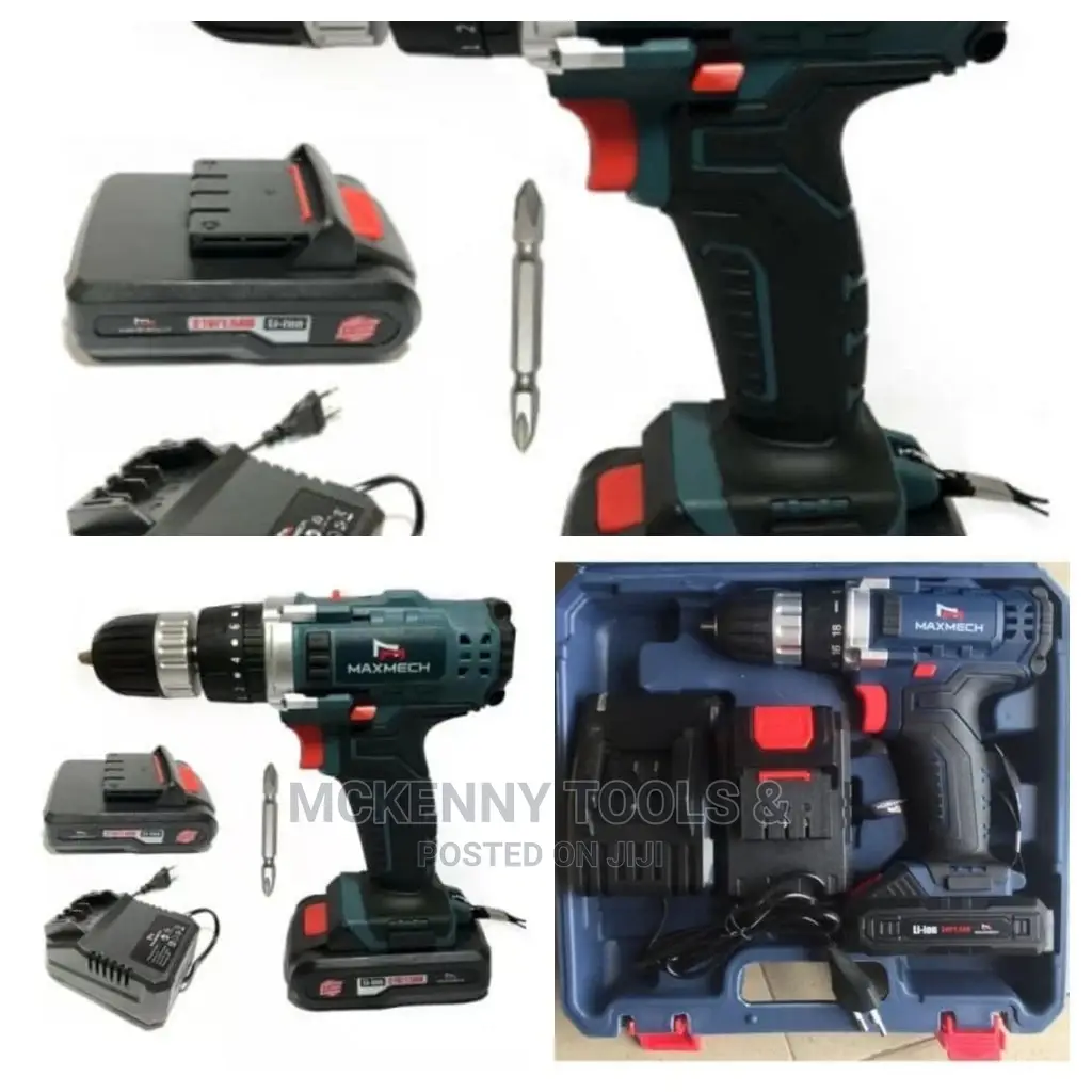 MAXMECH Maxmech Cordless Drill Screw Driver-24volts