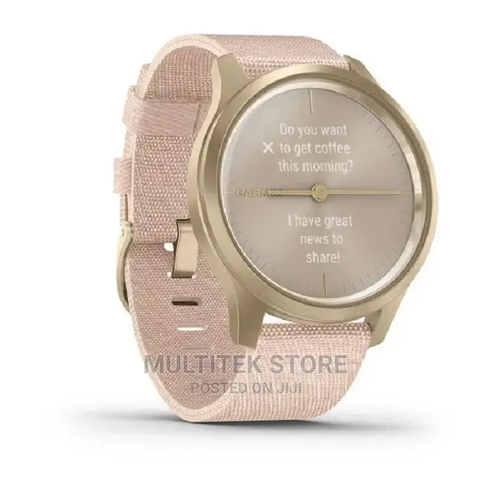 Garmin Vivomove Style - Light Gold Aluminum Case
