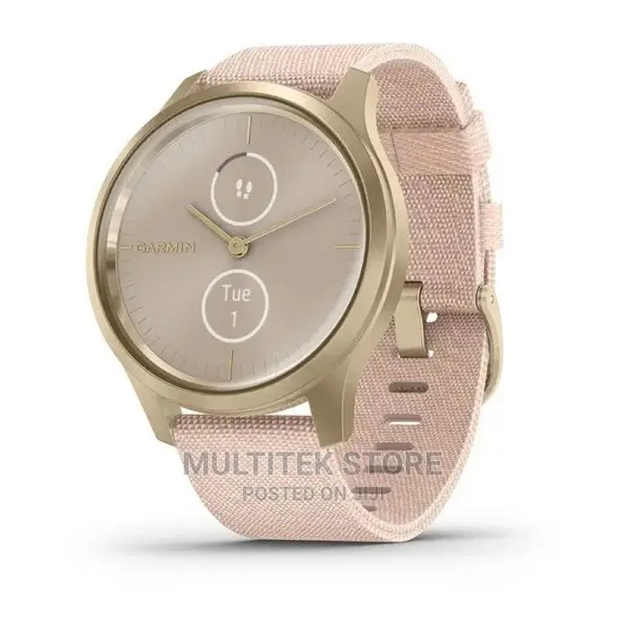 Garmin Vivomove Style - Light Gold Aluminum Case