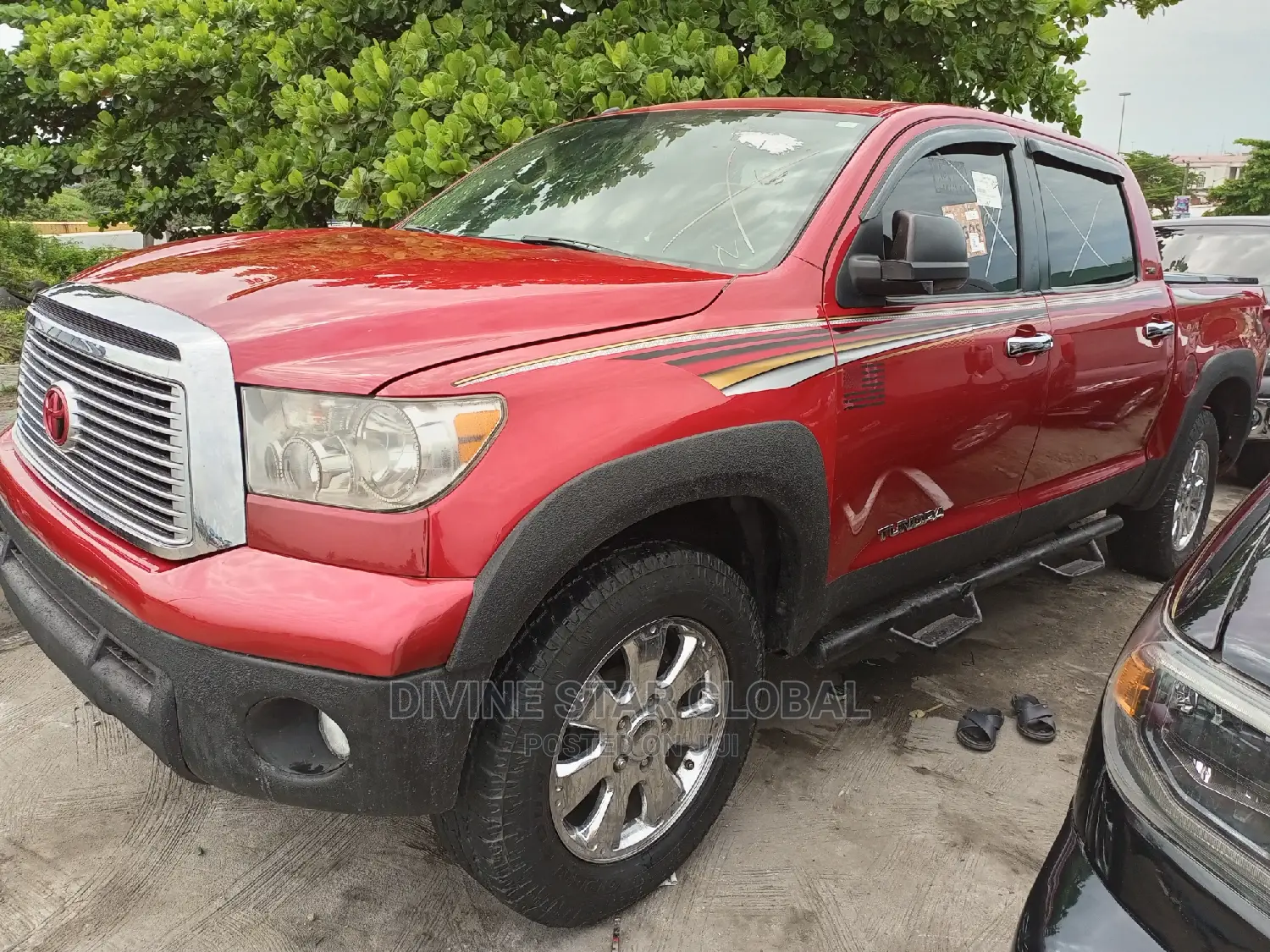 Toyota Tundra Double Cab 4x4 Limited 2012 Red