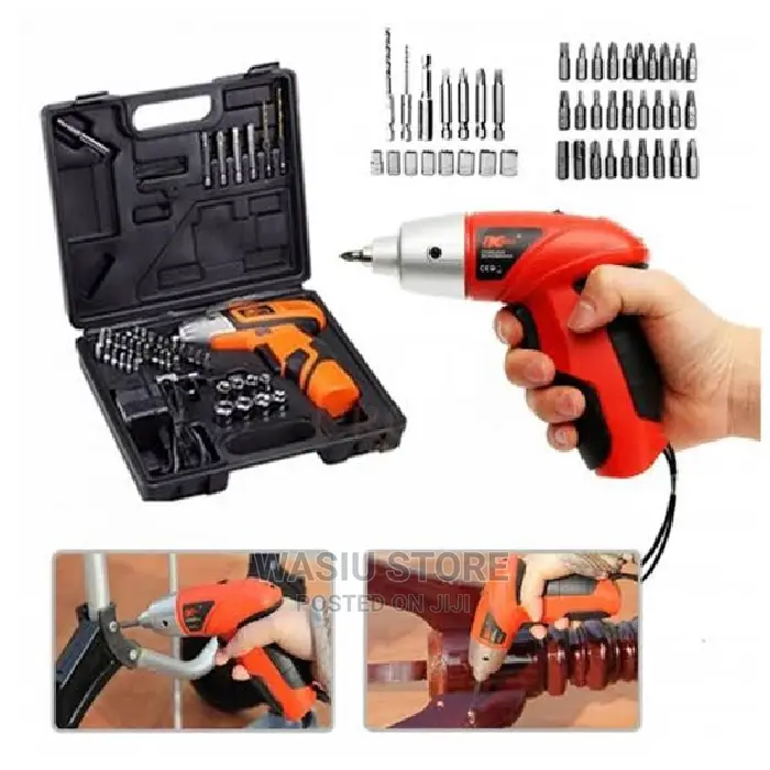 45pcs Cordless Rechargeable Screwdriver Set