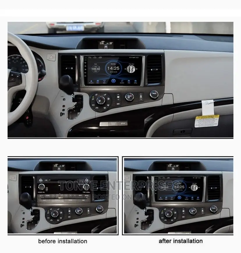 Toyota Sienna 2012-2014 Andriod Player