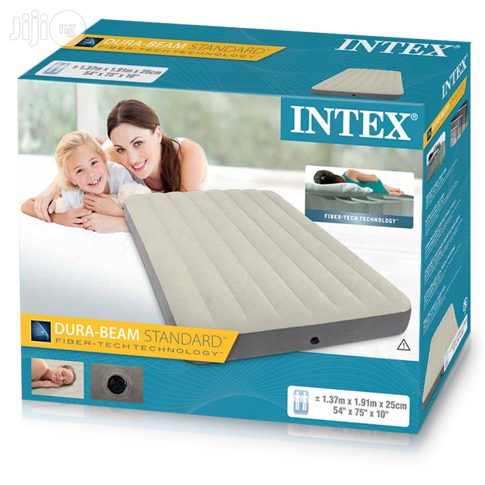 Intex Dura-Beam Standard Series Deluxe Single-High Airbed