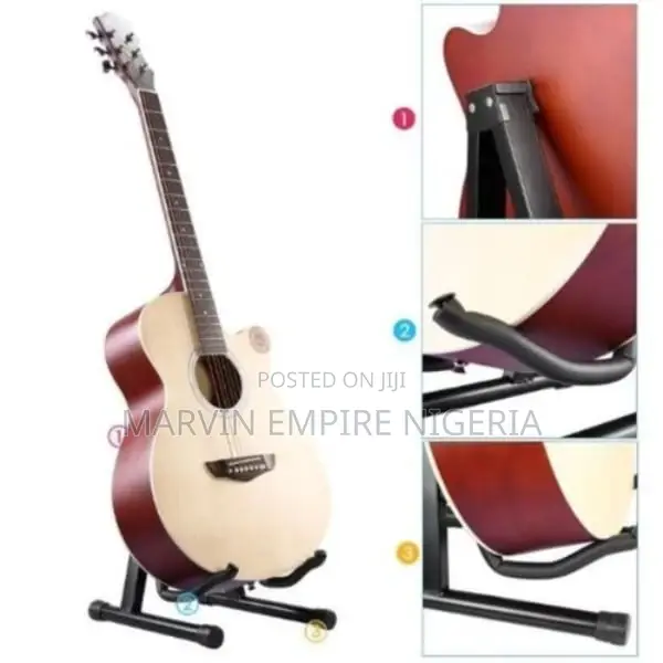 A-Framed on Stage Acoustic Electric Guitar Stand