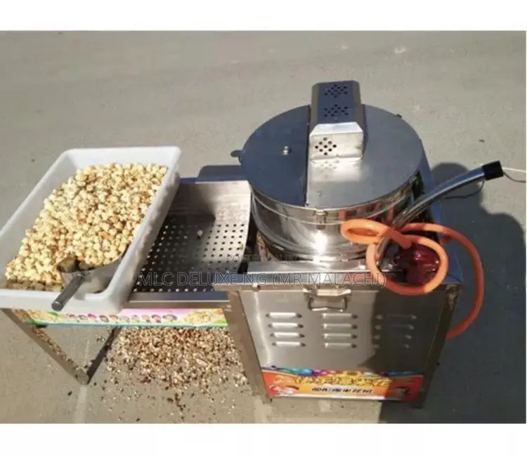 Jumbo Size Gas Popcorn Machine With Complete Accessories