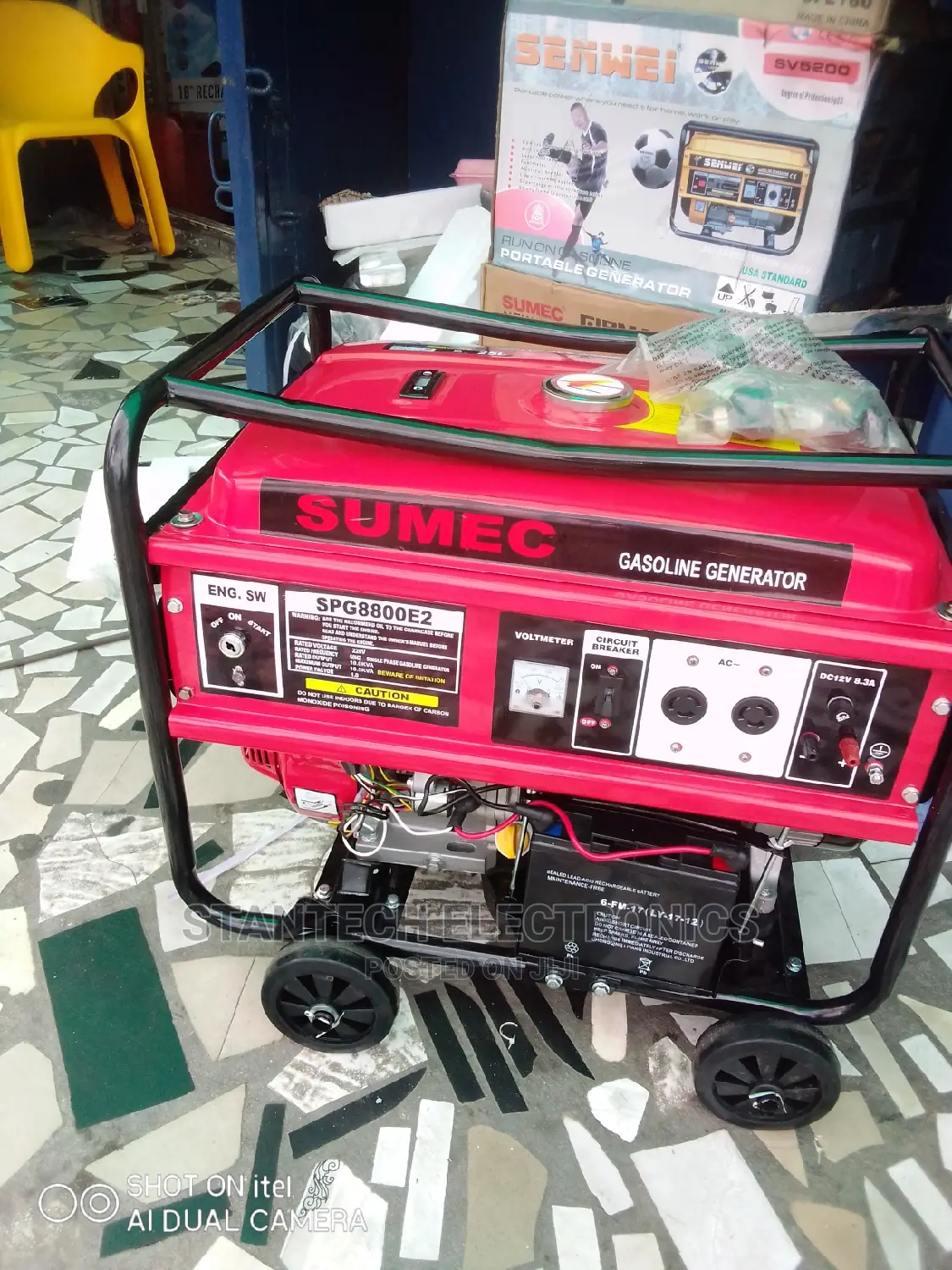Sumec Generator Spg 8800E2 8.5kva