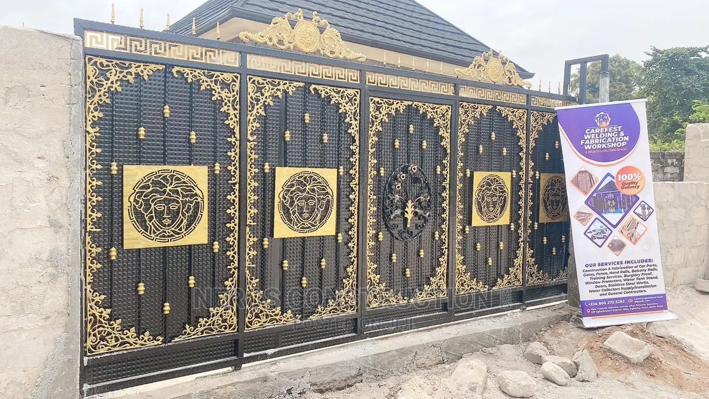 Wrought Iron Rolling Gate