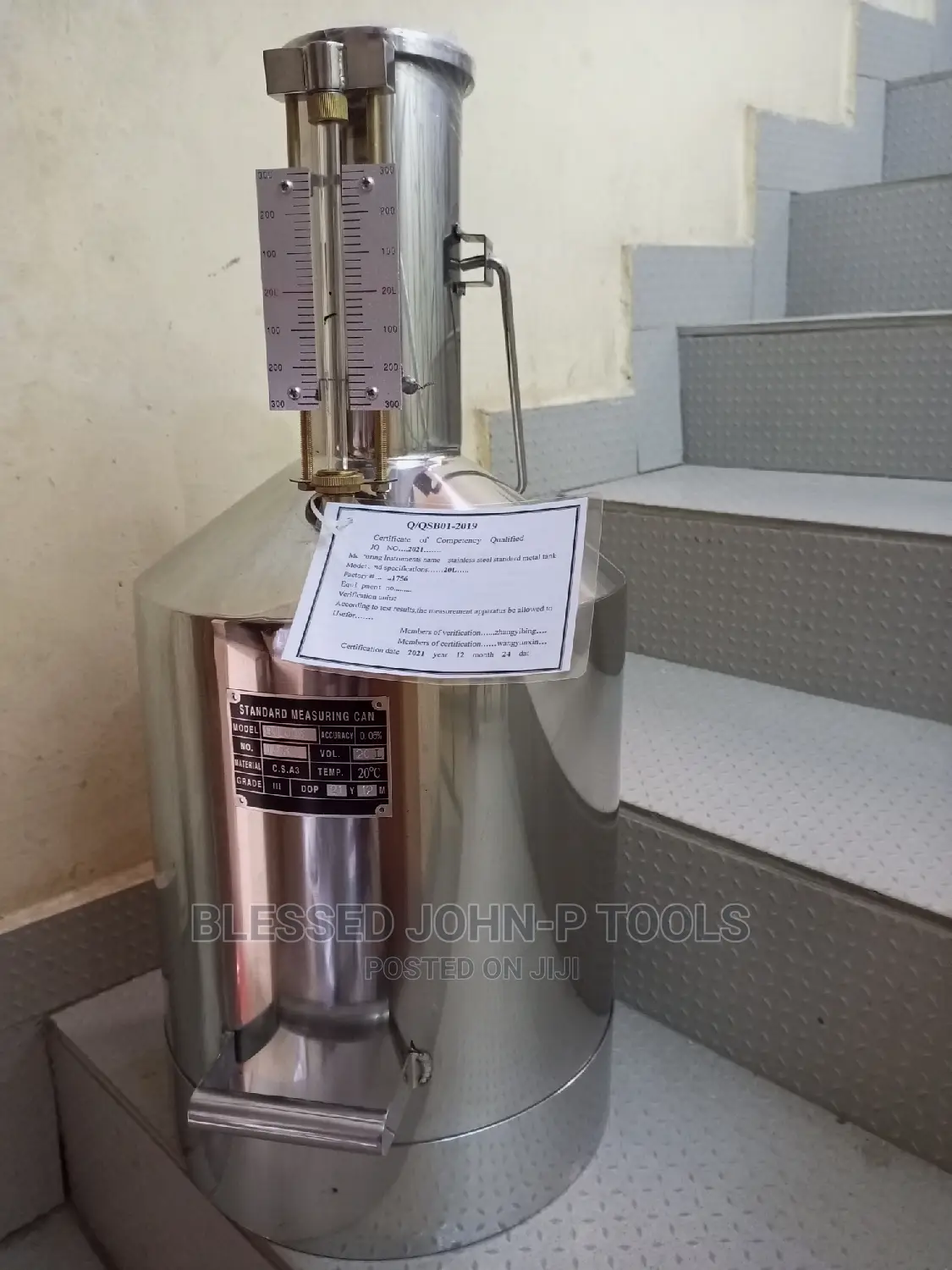 Oil Measuring Tank 20L