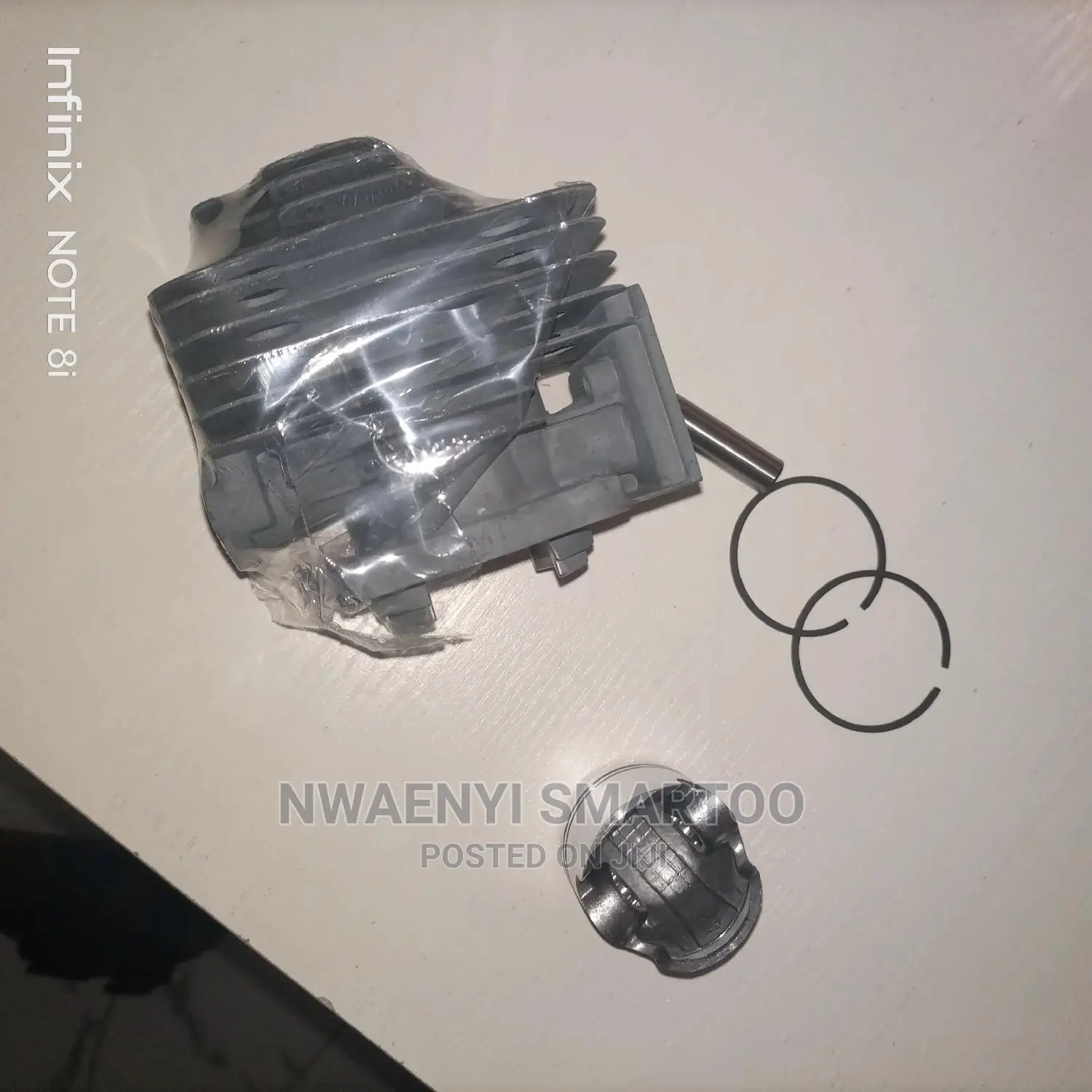 Brush Cutter Block And Piston And Rings