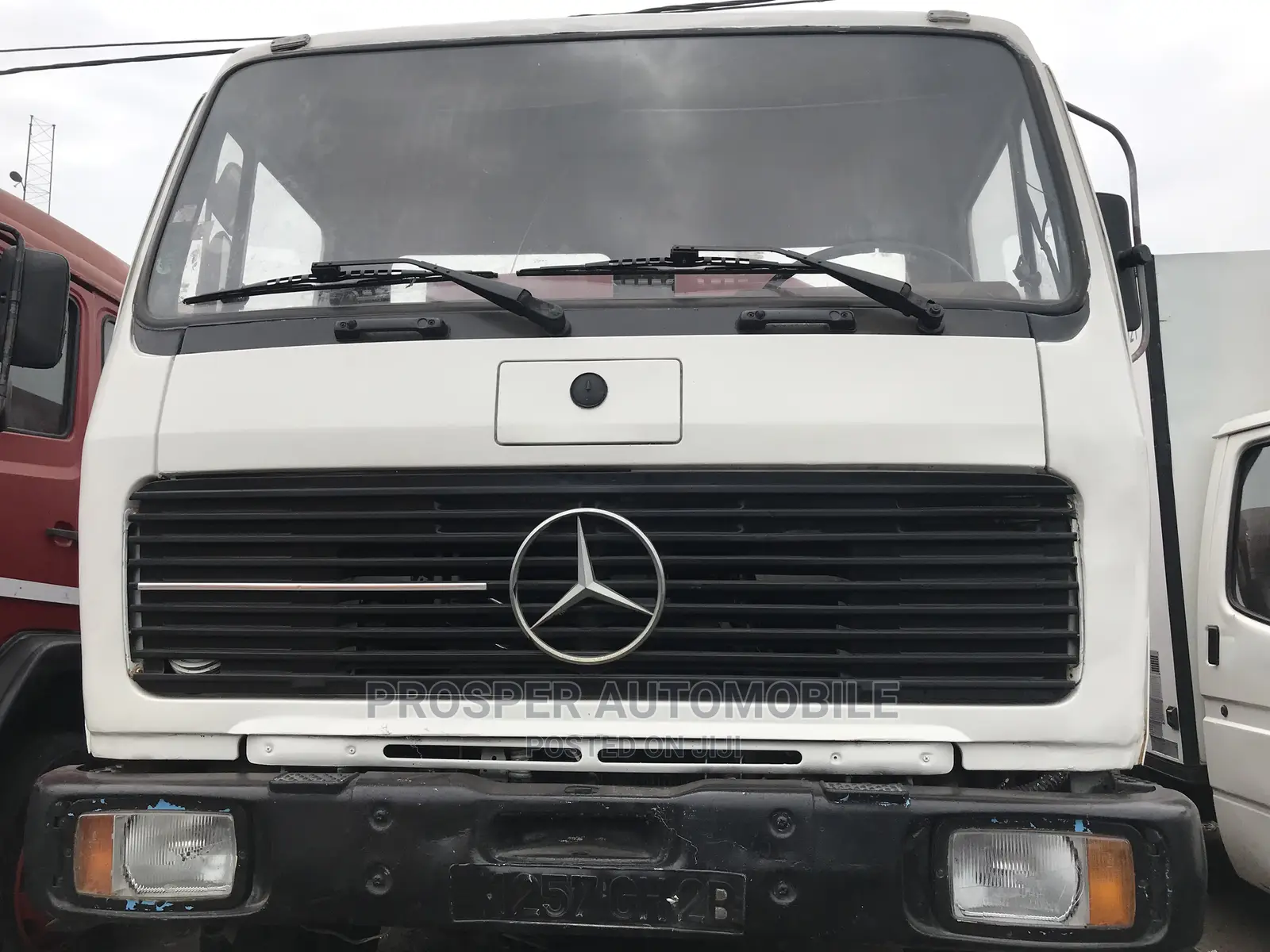 Mercedes Benz Water Tank 2000 White