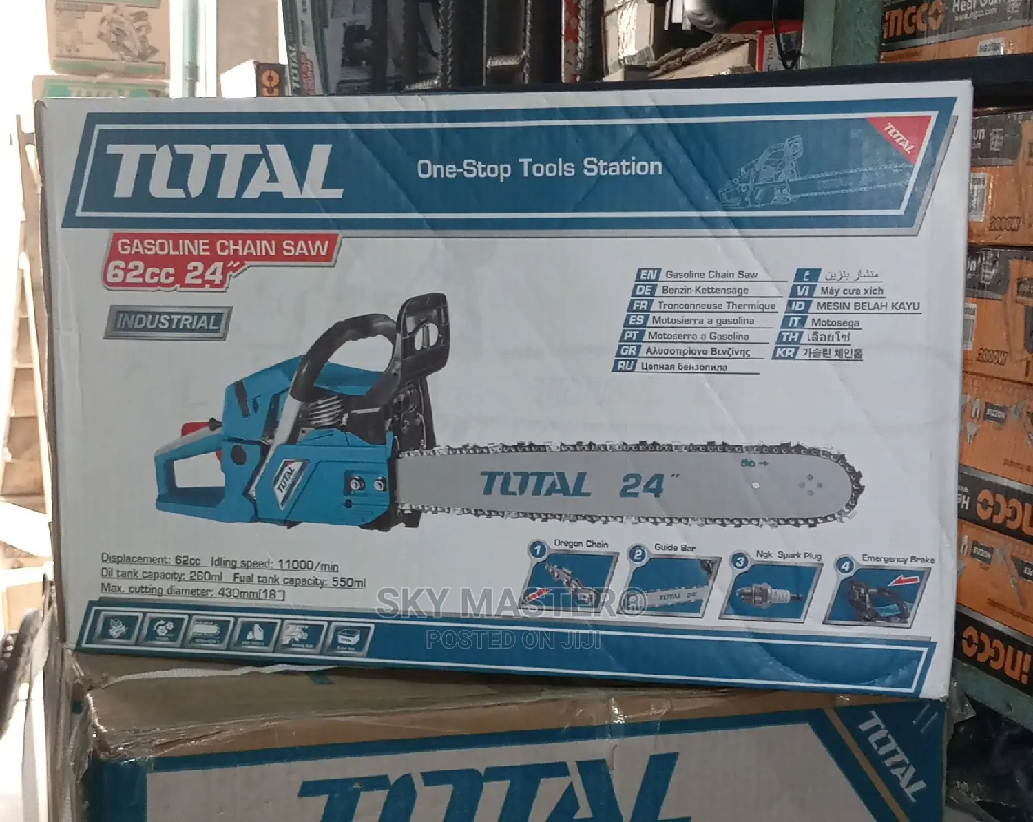 Total Gasoline Chain Saw