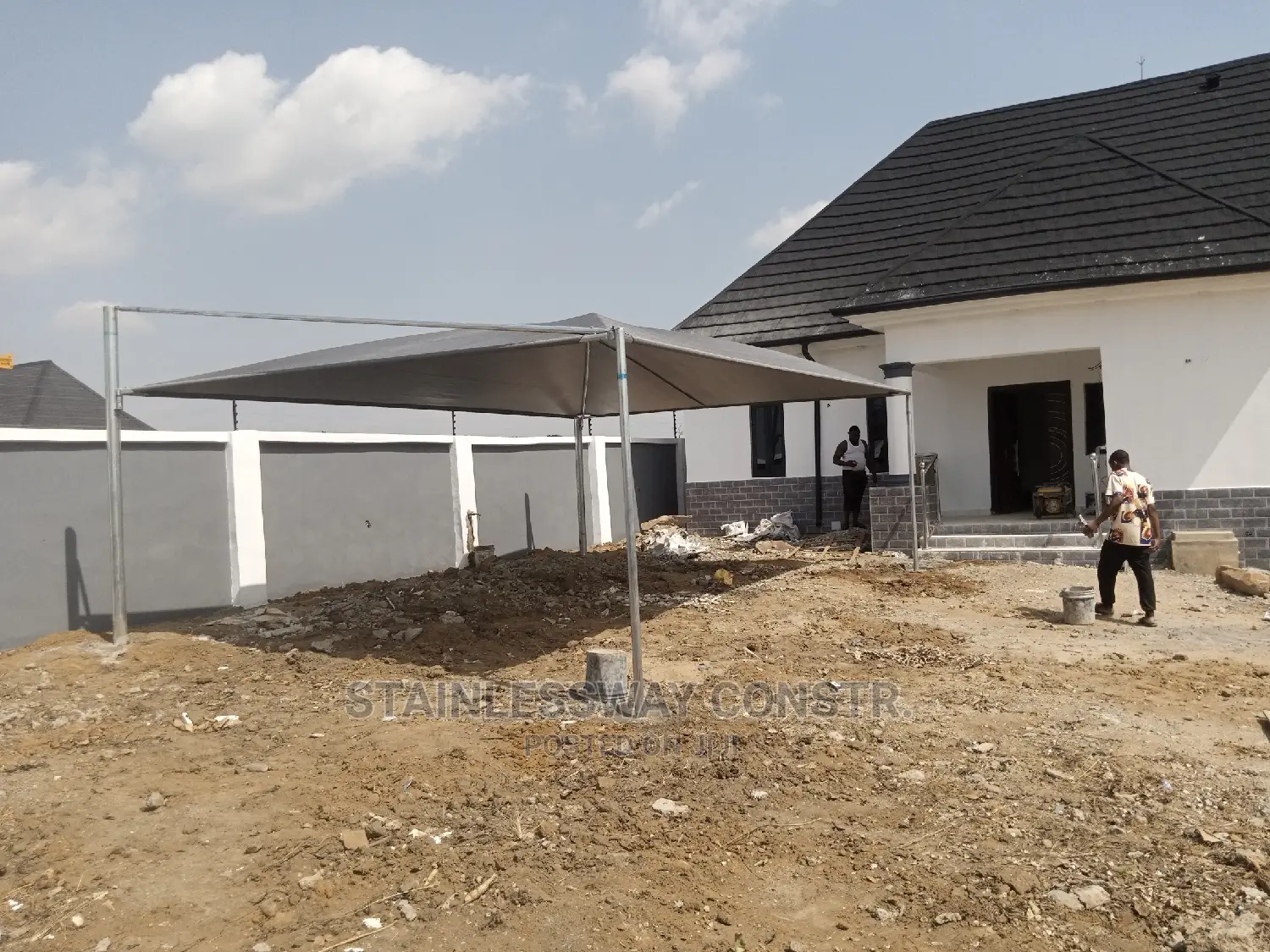 Carport for 3 Cars at Bwari District Abuja