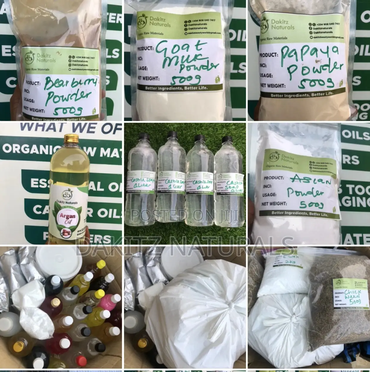 Halfcast Oil Oshaprapra Snow White Propylene Bearberry Kokum