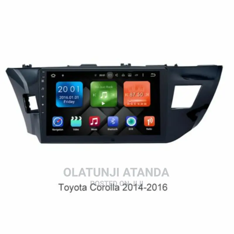 Toyotacorola 2014/2016 Android Navigatn Playr+Reverse Camera