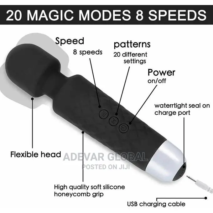 Rose Sucking Clitoris Vibrator + AV Massage Vibrator Sex Toy