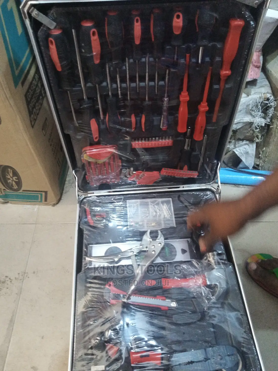 Set Of Complete Tools Box