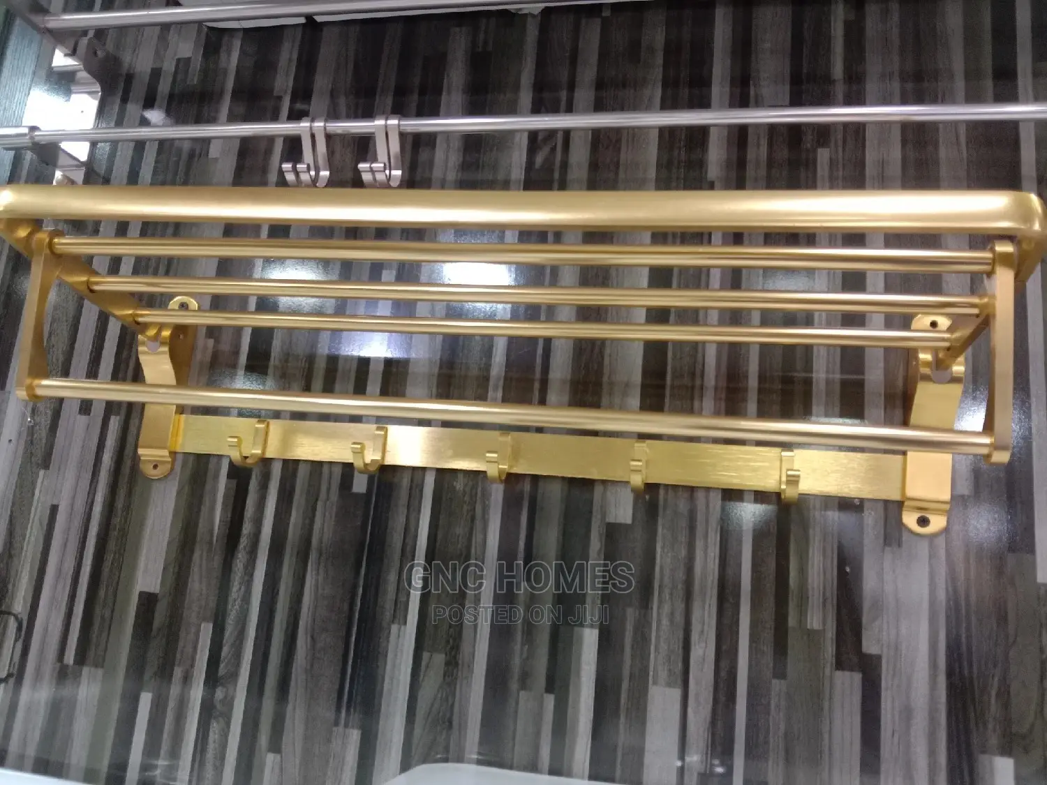 Pure Gold Multiple Towels Holder Sizes 60cm