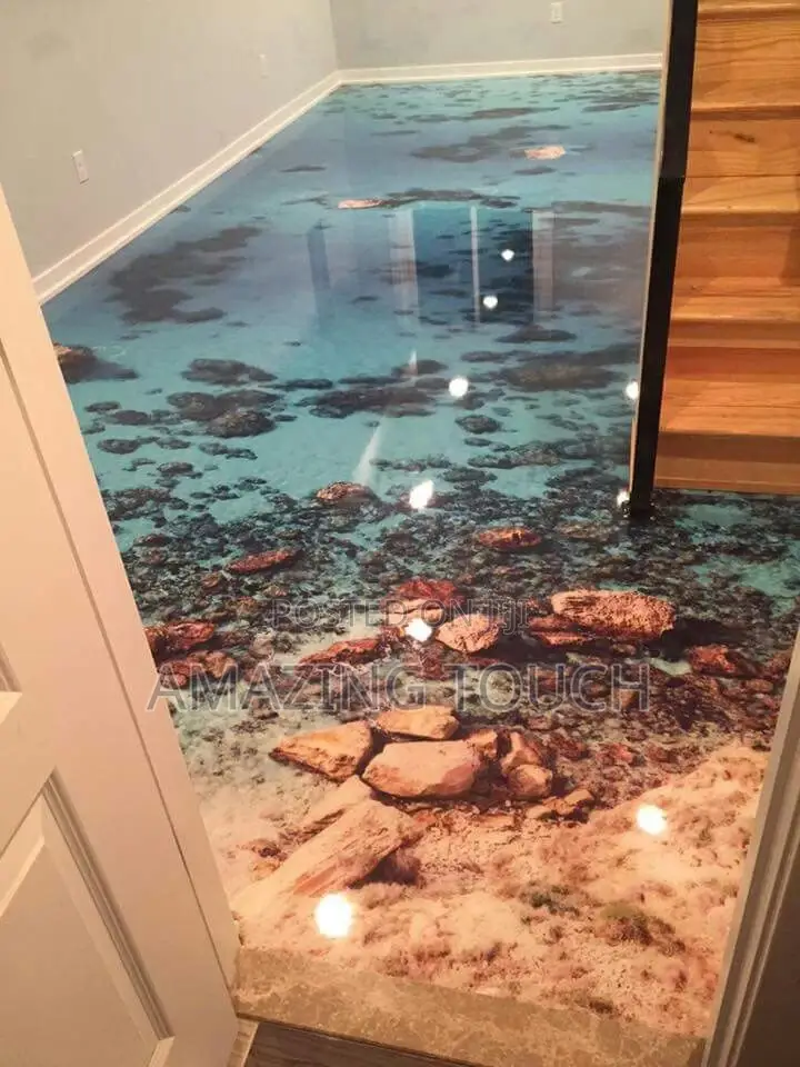 3d Epoxy Floor 3d Wallpaper Epoxy Ceiling