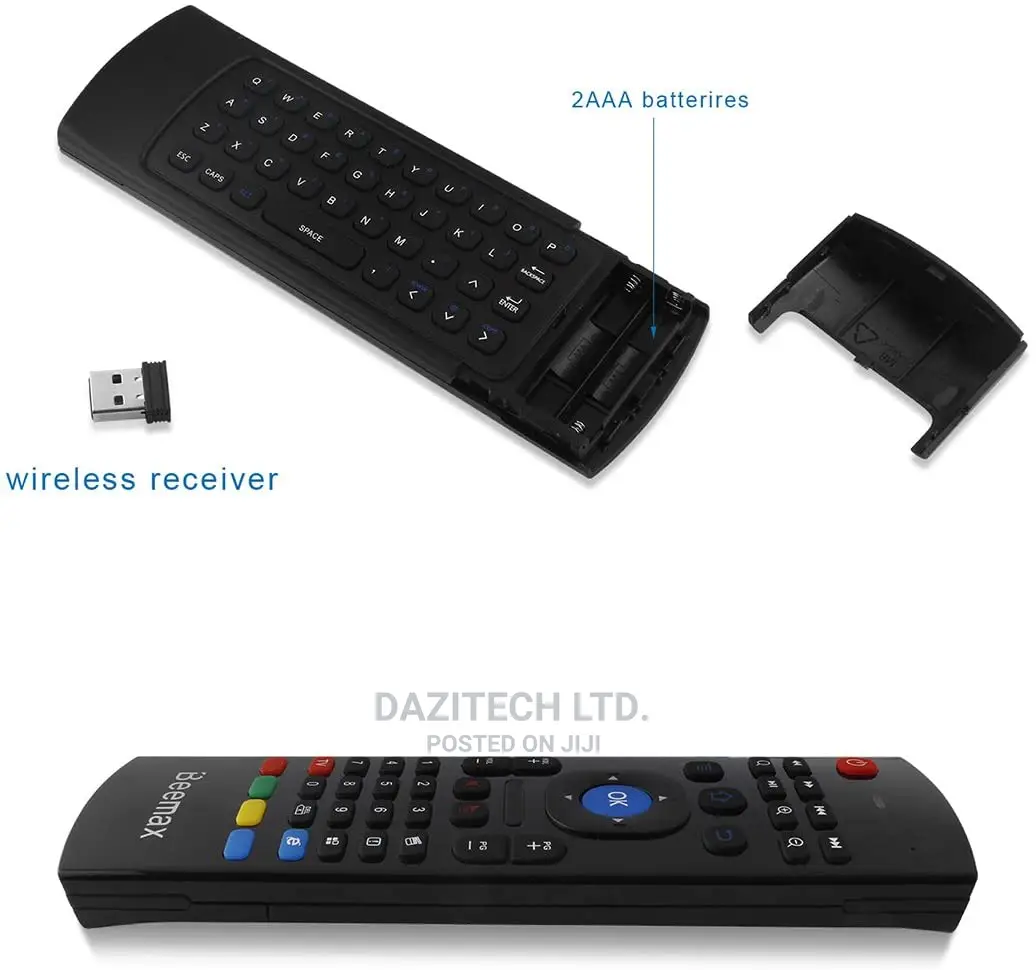 Air Mouse With Keyboard Wireless Motion Smart