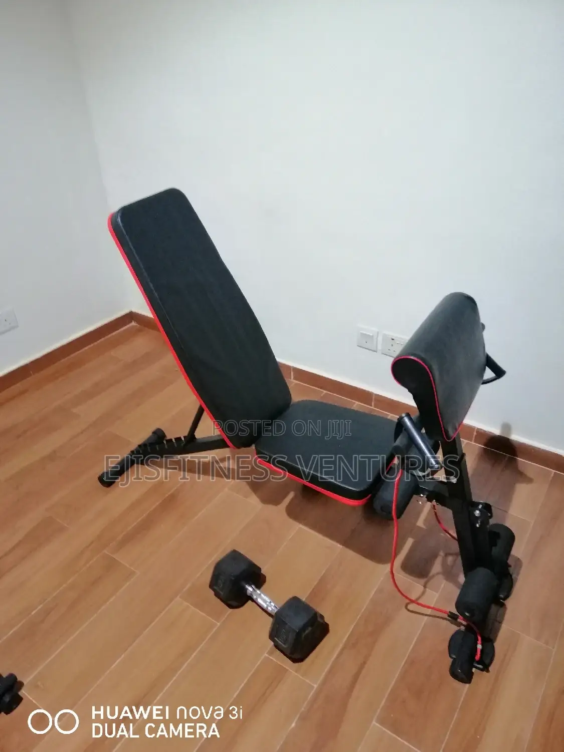 Adjustable Bench With Ropes