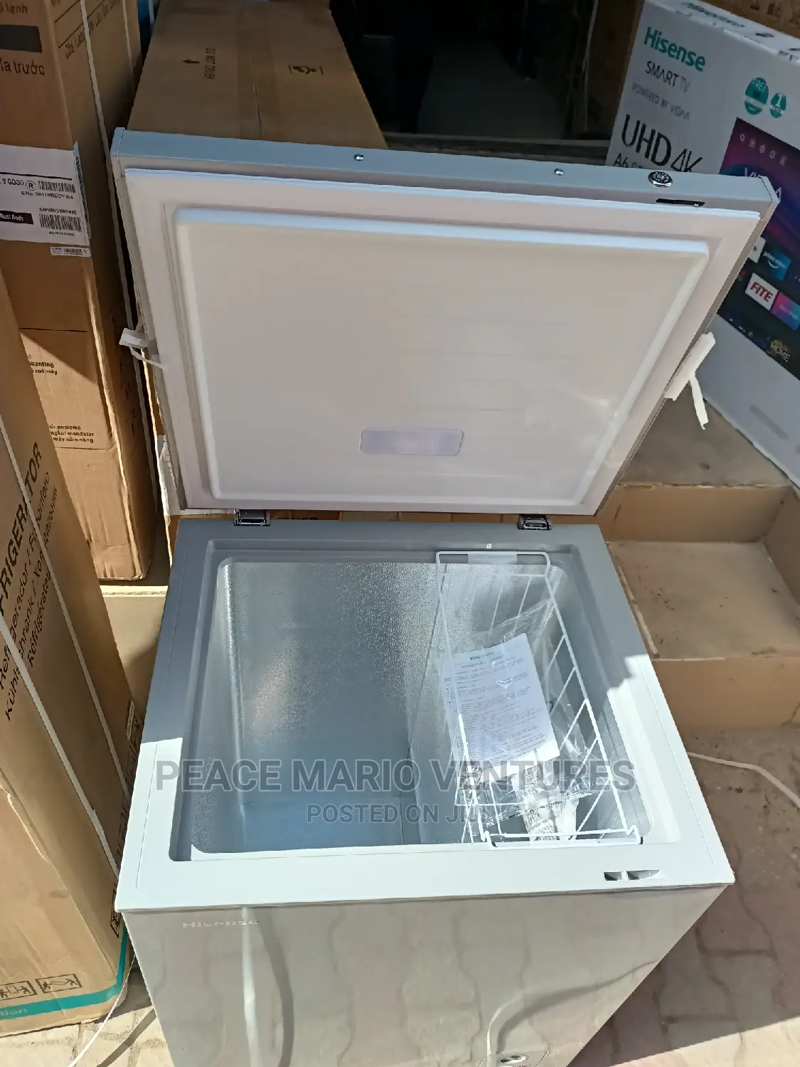 Hisense Deep Freezer 150litres With 2years Warranty